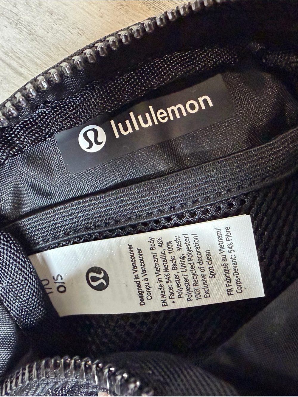 lululemon athletica Black Glitter Everywhere Belt Bag Nano - Picture 5 of 5